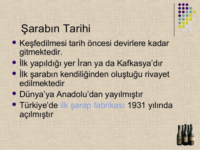 Şarapların sınıflandırılması Şarapların sınıflandırılması